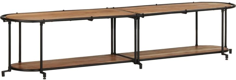 vidaXL - Tv-meubel - 200x42x40 - cm - massief - acaciahout