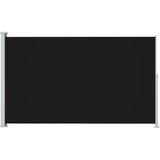 vidaXL Tuinscherm uittrekbaar 220x300 cm zwart