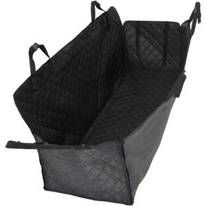 vidaXL Autostoelhoes voor honden 137x46x50 cm zwart