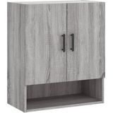 VidaXL Wandkast 60x31x70 cm Bewerkt Hout Grijs Sonoma Eiken