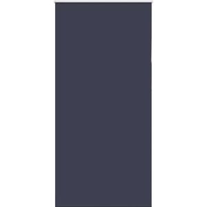 vidaXL Rolgordijn verduisterend 110x230 cm stofbreedte 105,7 cm blauw