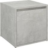 vidaXL-Opbergbox-met-lade-40,5x40x40-cm-bewerkt-hout-betongrijs