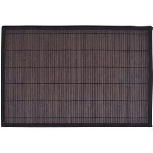 vidaXL-6-Placemats-bamboe-30-x-45-cm-donkerbruin