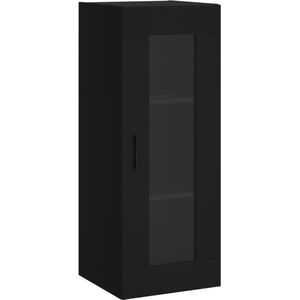 vidaXL Wandkast 34,5x34x90 cm zwart