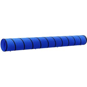 vidaXL Hondentunnel Ø 55x500 cm polyester blauw