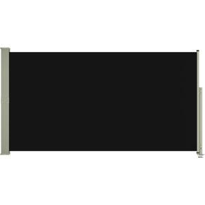 VidaXL Uittrekbaar Tuinscherm 160x300 cm Zwart