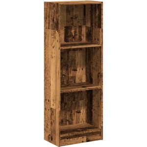 vidaXL Boekenkast 40x24x109 cm bewerkt hout oud houtkleurig