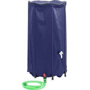 vidaXL Watertank met kraan opvouwbaar 250 L PVC