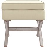 vidaXL Opbergkruk 45x45x49 cm linnen beige