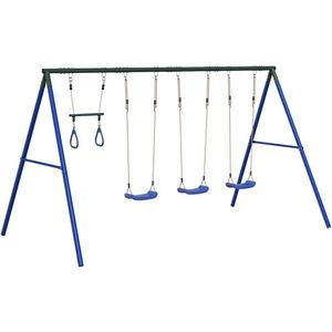 vidaXL Schommelset met schommels en trapeze
