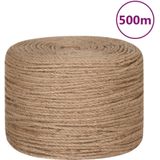 vidaXL Touw 100% jute 8 mm 500 m