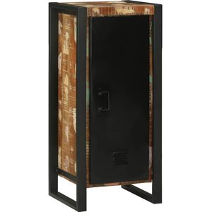 vidaXL Badkamerkast 40x35x90 cm Massief Gerecycled Hout