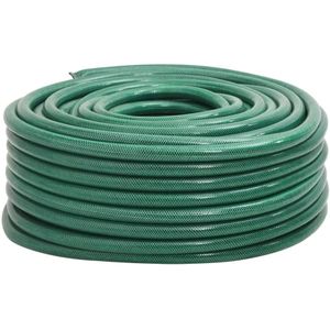 vidaXL Tuinslang 1,3'' 10 m PVC groen