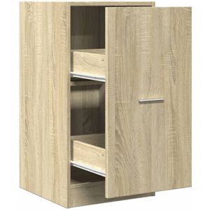 vidaXL Apothekerskast 40x41x77,5 cm bewerkt hout sonoma eikenkleurig