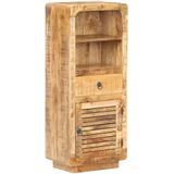 vidaXL Hoge kast 45x32x110 cm ruw mangohout