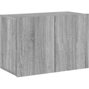 vidaXL Tv-meubel wandgemonteerd 60x30x41 cm grijs sonoma eikenkleurig