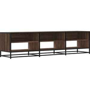 vidaXL Tv-meubel 180x40x46 cm bewerkt hout bruin eikenkleurig