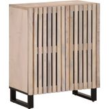 vidaXL Dressoir 60x34x75 cm massief mangohout