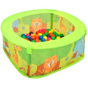 vidaXL Ballenbak voor kinderen met 300 ballen 75x75x32 cm