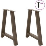 vidaXL Eettafel rechthoekig 180x90x74 cm massief eikenhout lichtbruin