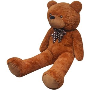 vidaXL Teddybeer 170 cm pluche bruin