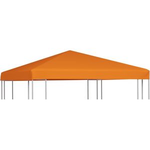 VidaXL Prieeldak 310 g/m² 3x3 m - Oranje