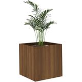 vidaXL Plantenbak 40x40x40 cm bewerkt hout bruineiken