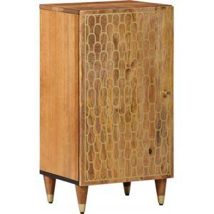 vidaXL Bijzetkast 40x33x75 cm massief mangohout