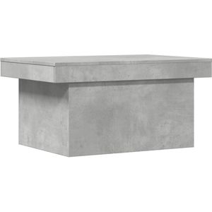 vidaXL Salontafel 80x55x40 cm bewerkt hout betongrijs