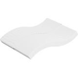 vidaXL Schuimmatras middelzacht 140x190 cm