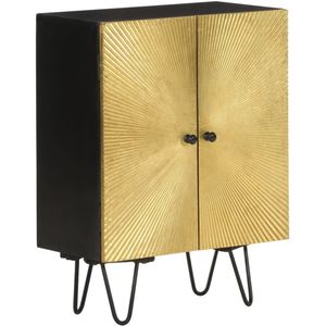 vidaXL - Dressoir - Massief Mangohout - 55x30x75 cm