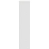 vidaXL Radiatorombouw 78x20x82 cm bewerkt hout wit