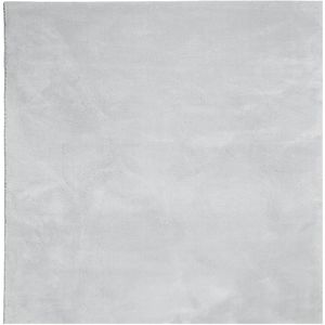 vidaXL-Vloerkleed-HUARTE-laagpolig-zacht-wasbaar-240x240-cm-grijs