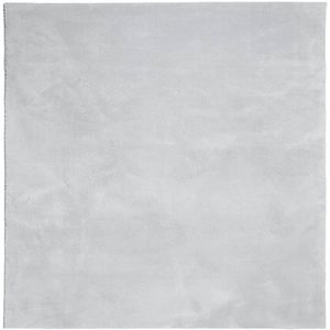 vidaXL-Vloerkleed-HUARTE-laagpolig-zacht-wasbaar-240x240-cm-grijs