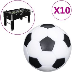 vidaXL Ballen voor voetbaltafel 10 st 32 mm ABS