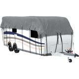 vidaXL Caravan dakbedekking 800x300 cm vliesvlies grijs