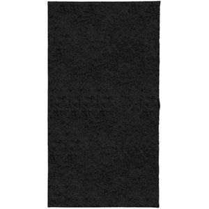 vidaXL-Vloerkleed-PAMPLONA-shaggy-hoogpolig-modern-80x150-cm-zwart