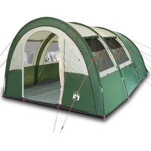 vidaXL Tent 4-persoons waterdicht groen