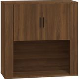 vidaXL-Wandkast-80x33x80-cm-bewerkt-hout-bruin-eikenkleur