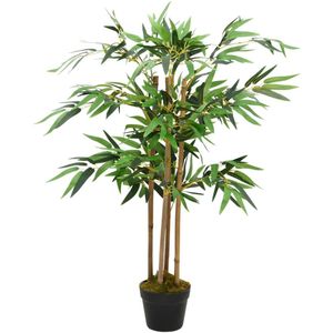 Kunstplant bamboe Twiggy met pot 90 cm