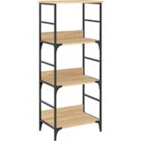 vidaXL-Boekenrek-50x33x117,5-cm-bewerkt-hout-sonoma-eikenkleurig