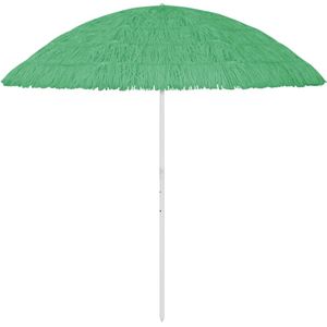 vidaXL Strandparasol Hawaï 300 cm groen