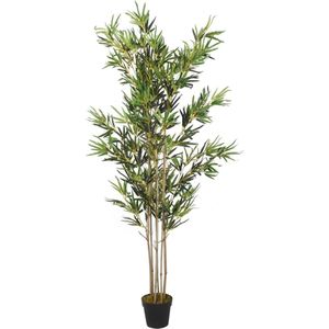 vidaXL-Kunstplant-bamboe-1380-bladeren-200-cm-groen