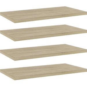 vidaXL-Wandschappen-4-st-40x20x1,5-cm-spaanplaat-sonoma-eikenkleurig