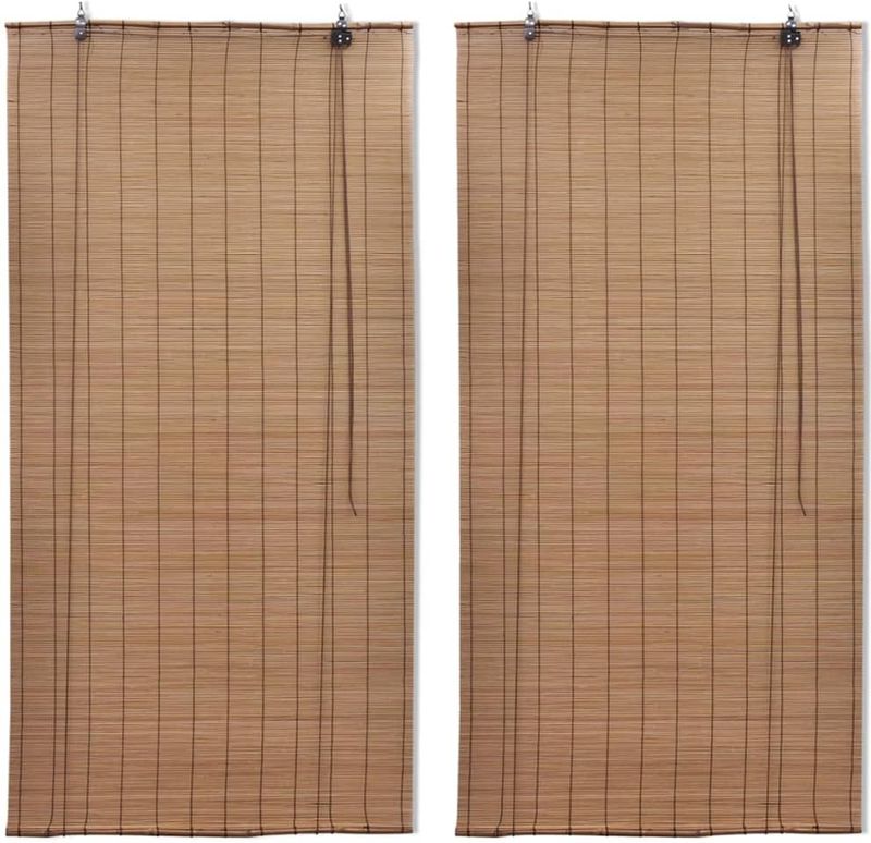 VidaXL-Rolgordijnen-2-st-120x220-cm-bamboe-bruin