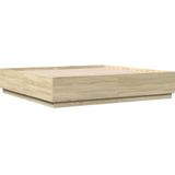 vidaXL Bedframe bewerkt hout sonoma eikenkleurig 180x200 cm
