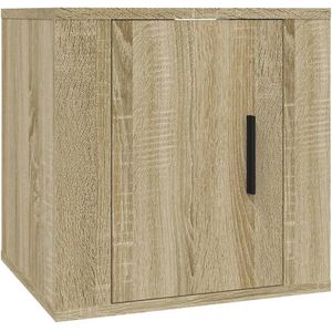 vidaXL Tv-wandmeubel 40x34,5x40 cm sonoma eikenkleurig