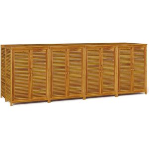 vidaXL Tuinbox 280x87x104 cm massief acaciahout