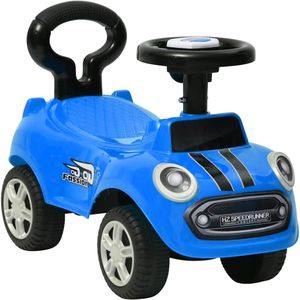 vidaXL Loopauto blauw