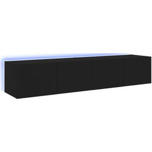 vidaXL-Tv-meubels-met-LED-verlichting-2-st-80x35x31-cm-zwart